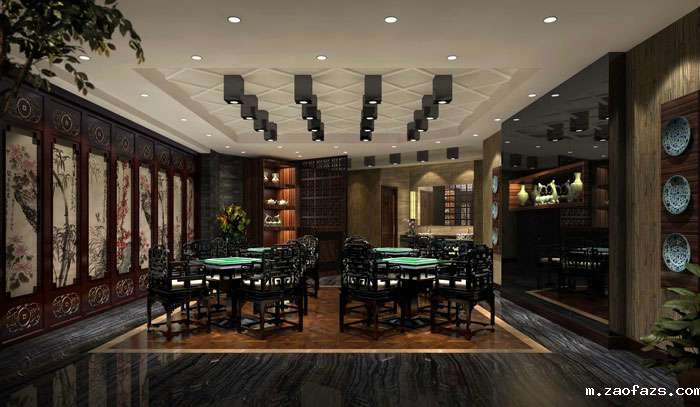 900平米中式酒楼装修设计效果图