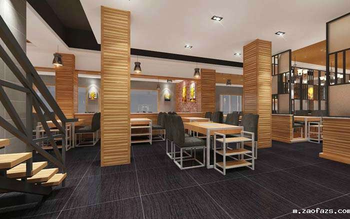 鱼火锅店装修设计效果图