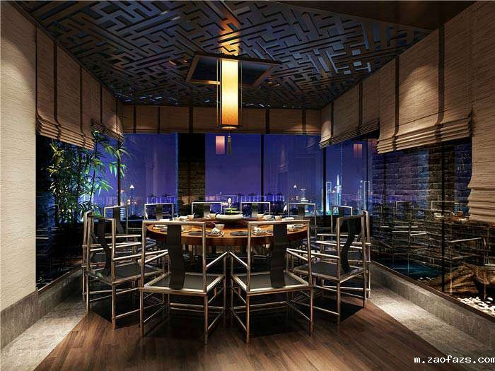 肥牛火锅店装修设计效果图