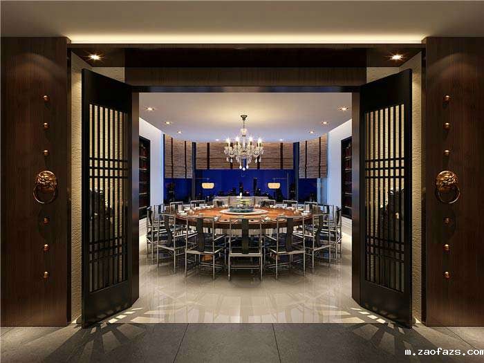 肥牛火锅店装修设计效果图