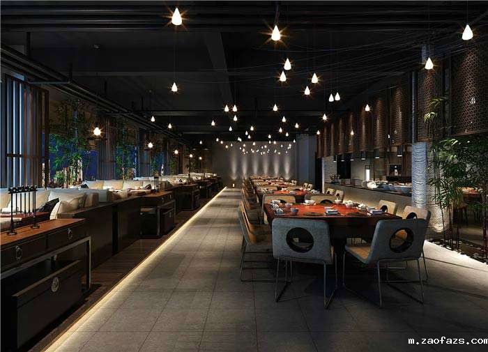 肥牛火锅店装修设计效果图