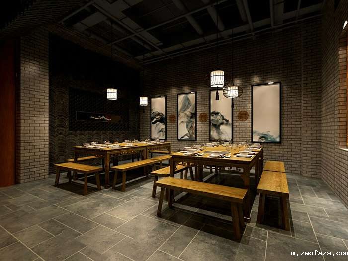 特色火锅店装修设计效果图