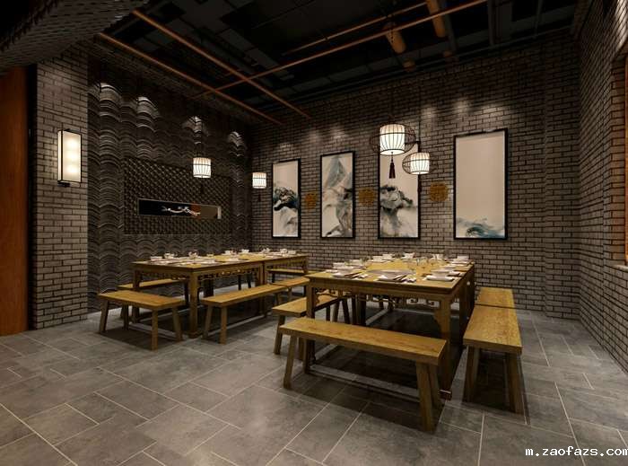 特色火锅店装修设计效果图