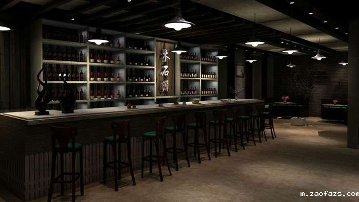 210平米咖啡屋装修设计效果图