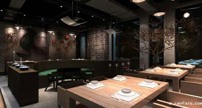 210平米咖啡屋装修设计效果图
