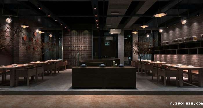 210平米咖啡屋装修设计效果图