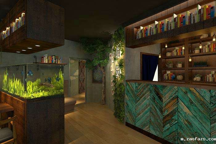 猫咪主题咖啡厅装修效果图