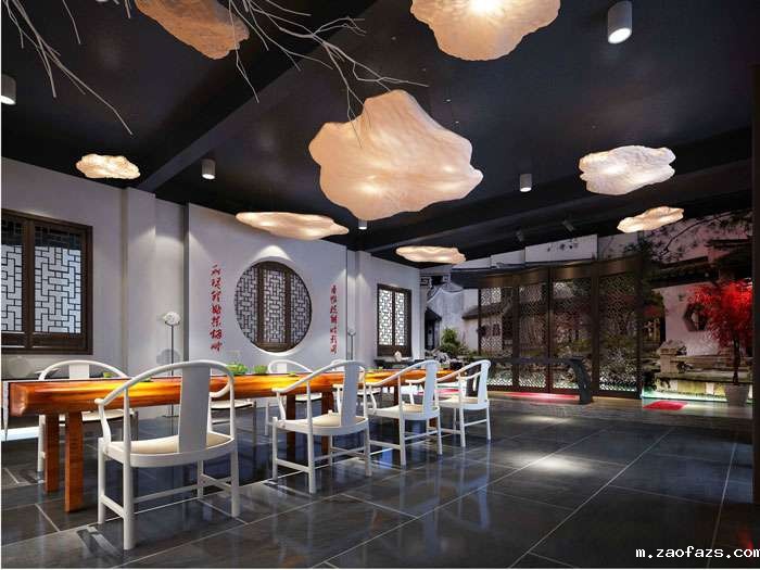 国学馆展厅装修设计效果图