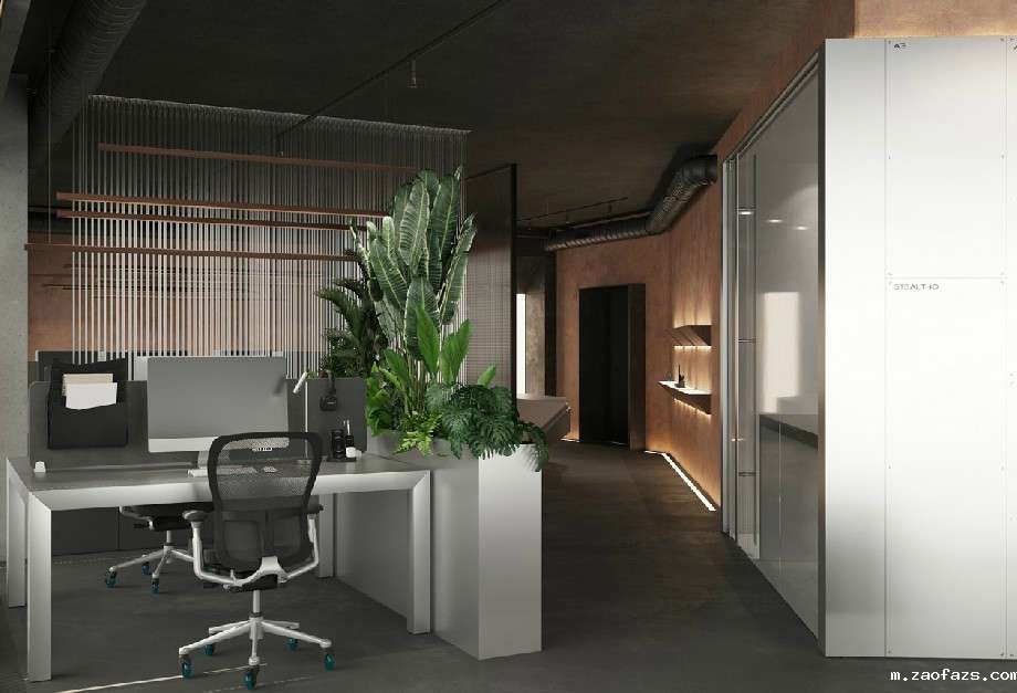 服装办公室装修效果图