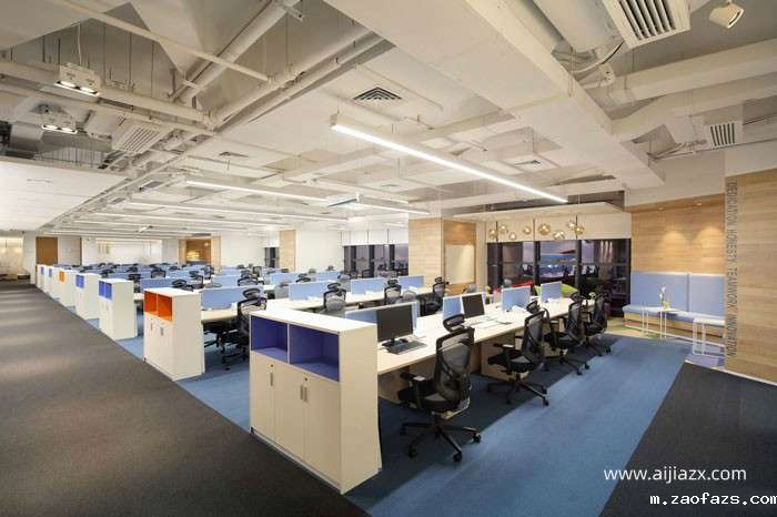 2100平米金融控股集团装修设计效果图