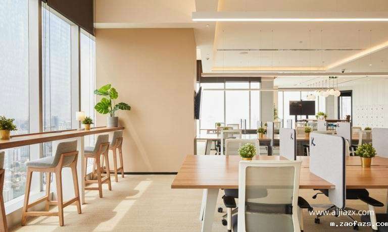 生态办公室装修效果图