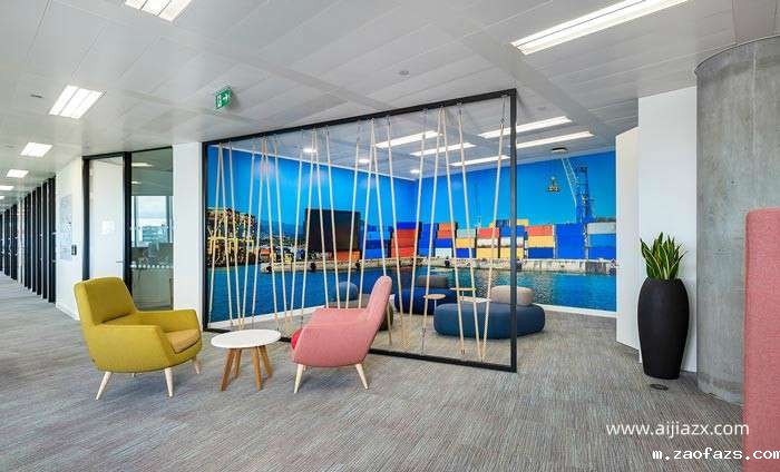办公室挂画装修效果图