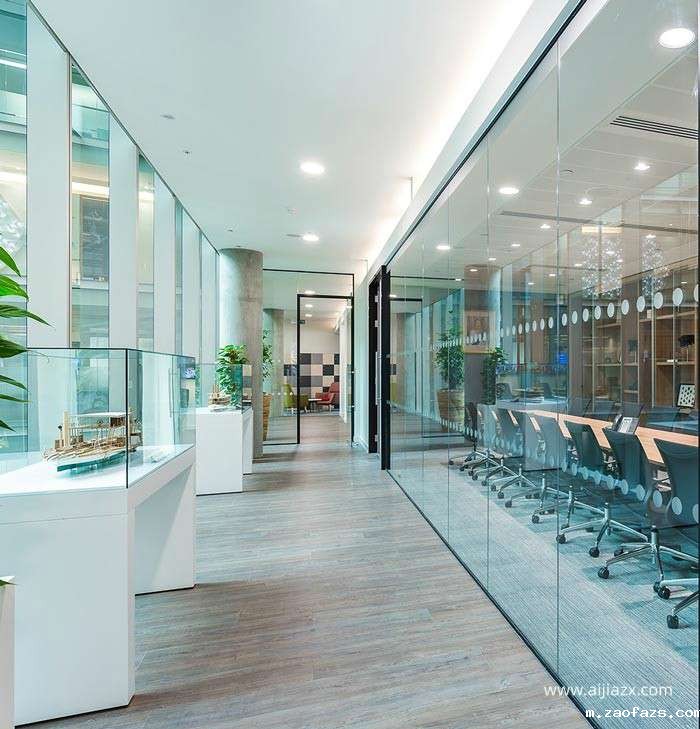 办公室装修门框效果图