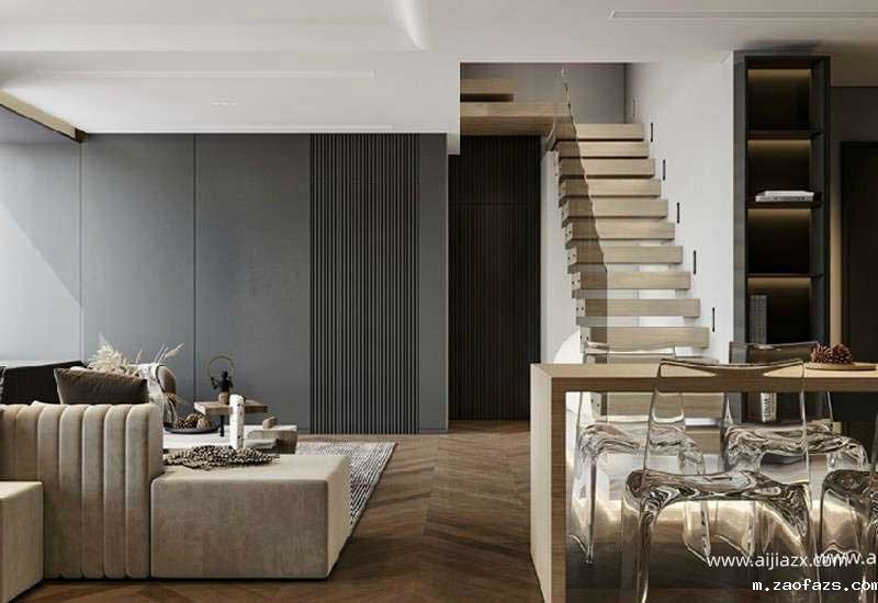 郑州360㎡别墅装修设计效果图