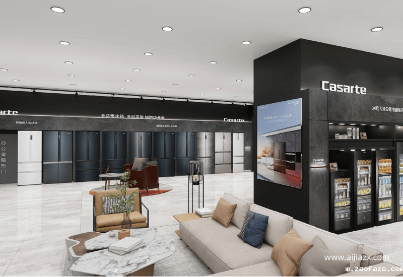 中原万达店海尔展览馆设计装修