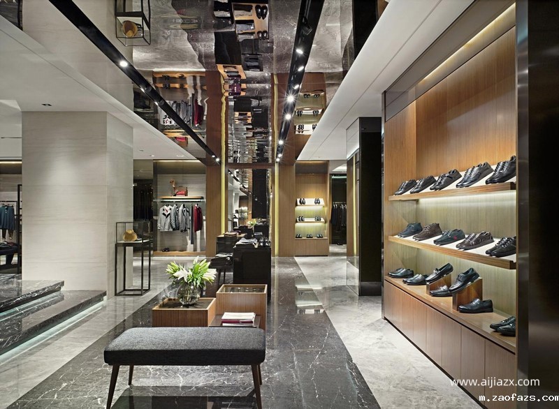 品牌男装专卖店装修设计