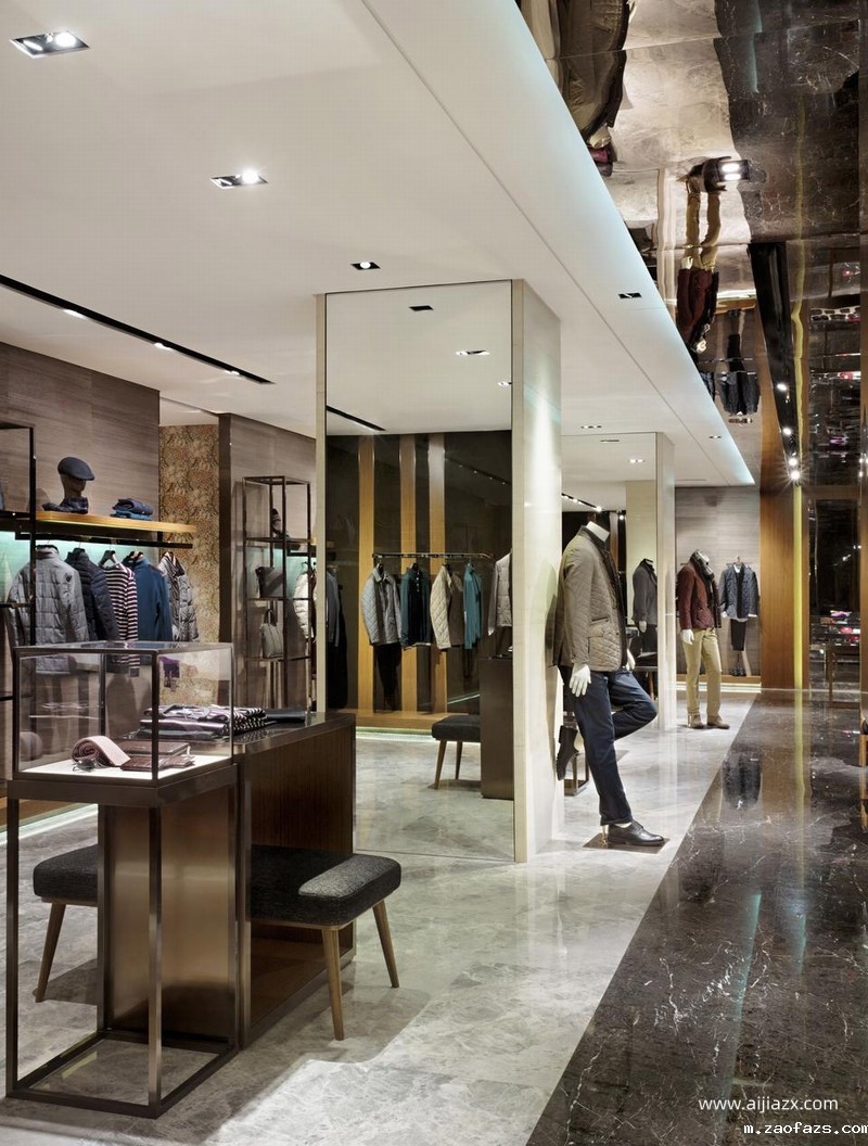 品牌男装专卖店装修设计