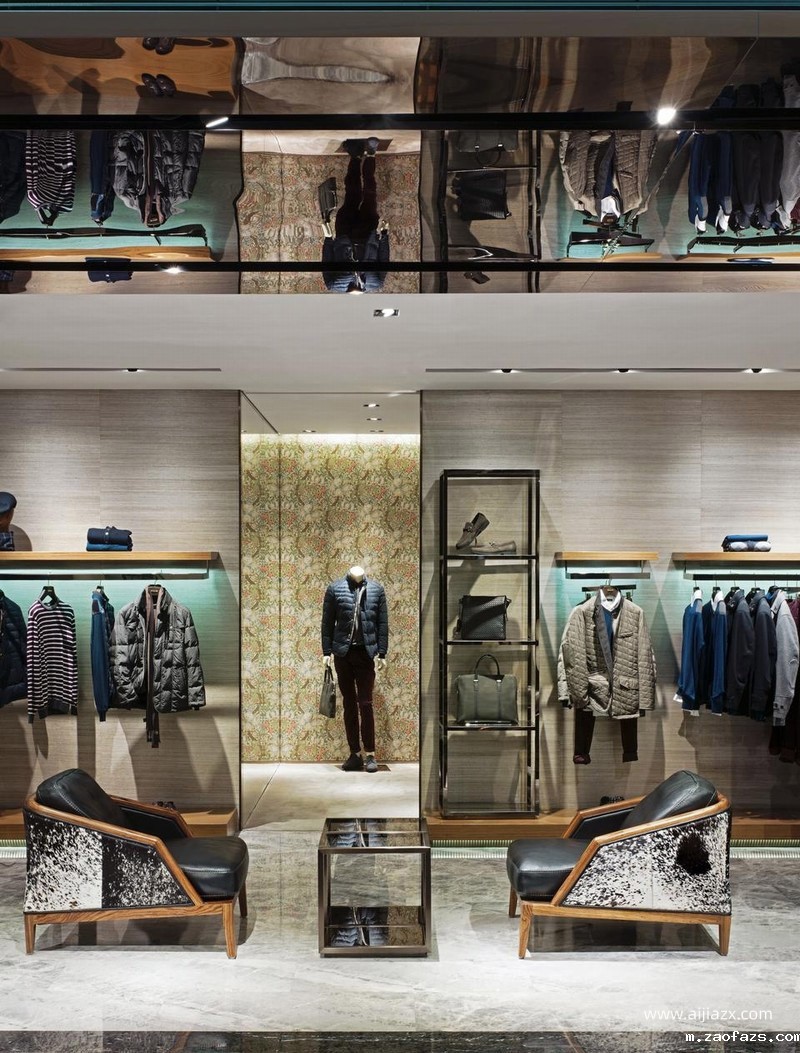 品牌男装专卖店装修设计