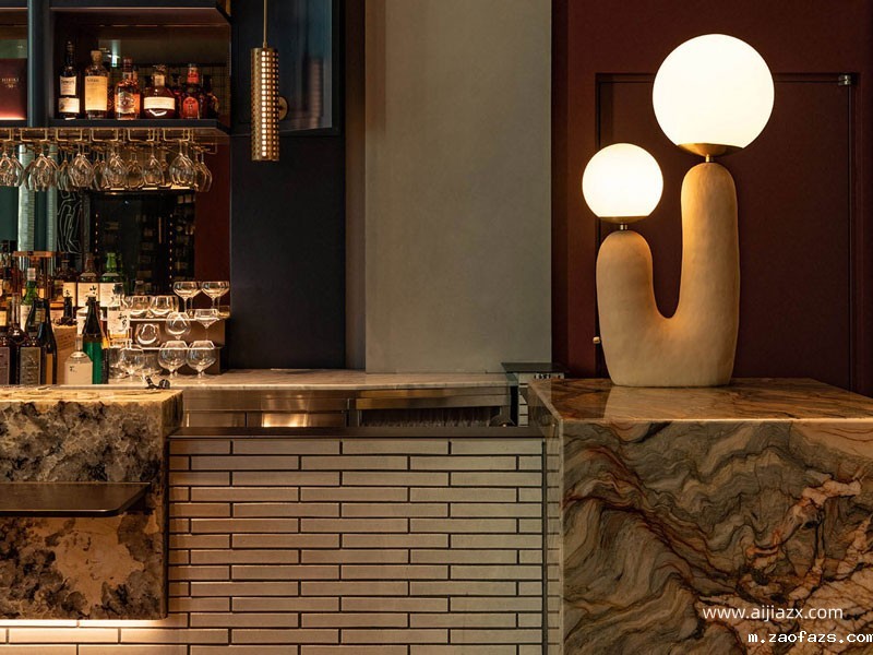 350平米西餐厅装修设计效果图