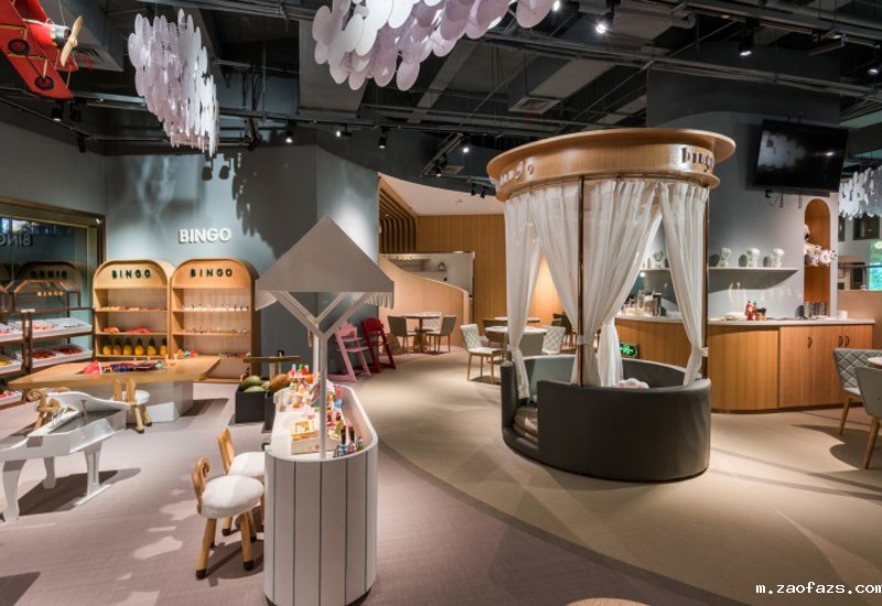 320平米亲子主题餐厅装修效果图