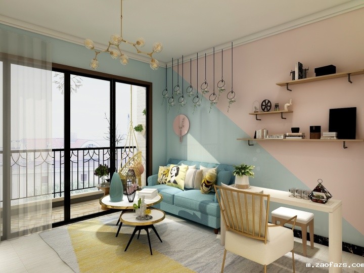 私人美甲美容店装修效果图