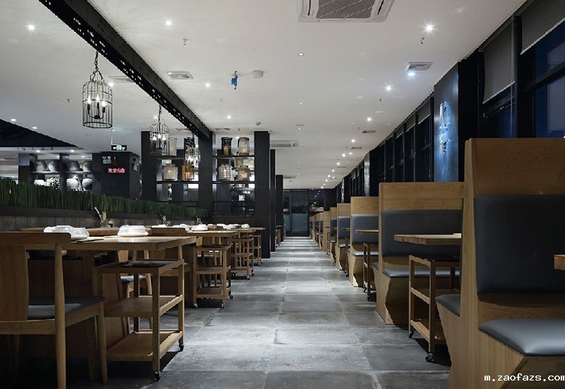 420平米酸菜鱼餐厅装修效果图