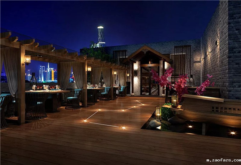 郑州中式餐厅装修设计效果图