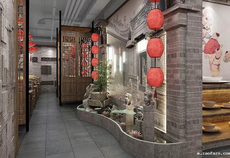 洛阳市中餐厅设计效果图