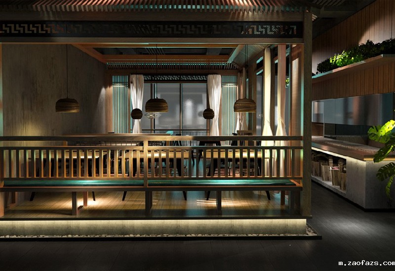 620平米中秋餐厅装修设计效果图