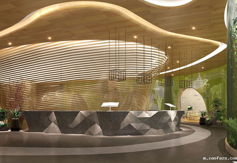 鲜鱼火锅店装修设计效果图