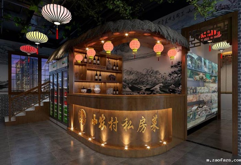 农家私房菜馆装修设计效果图