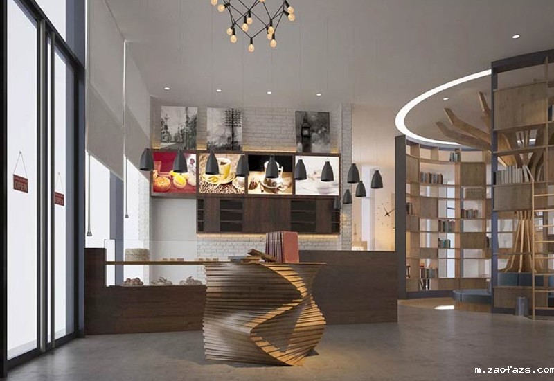 咖啡厅装修设计方案效果图