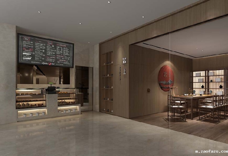 高端茶楼装修设计效果图