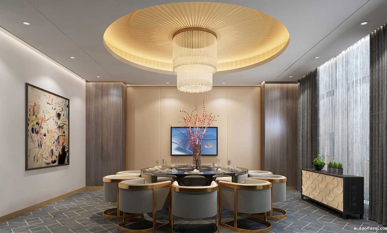 郑州实业集团办公室装修设计效果图