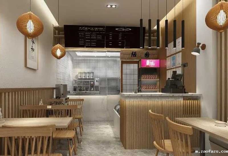 85平方面馆装修设计效果图