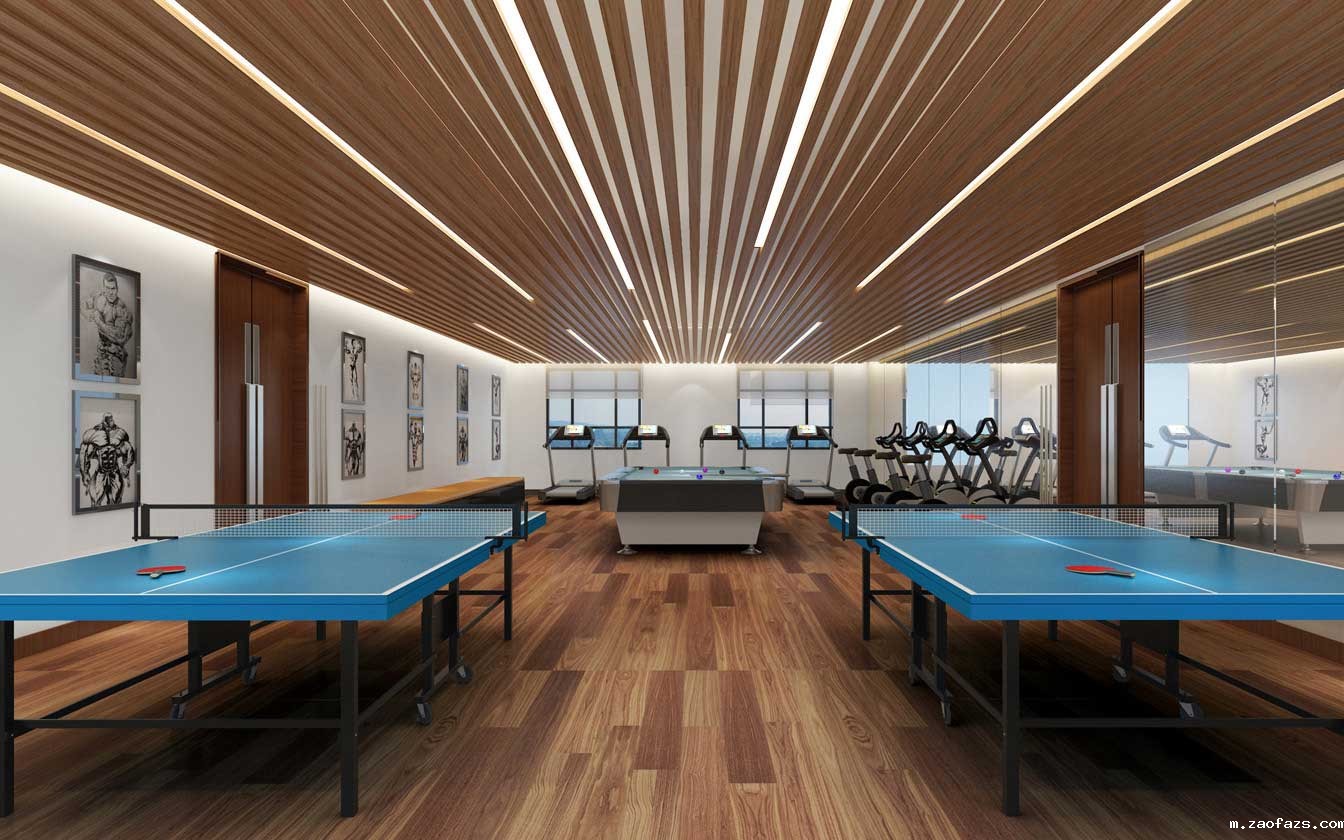 智能科技公司办公室装修设计效果图