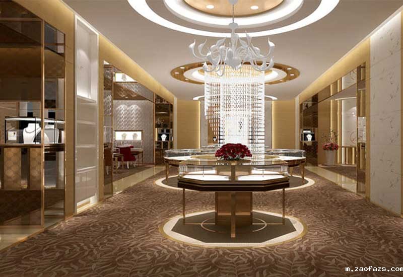 珠宝连锁品牌店装修设计效果图