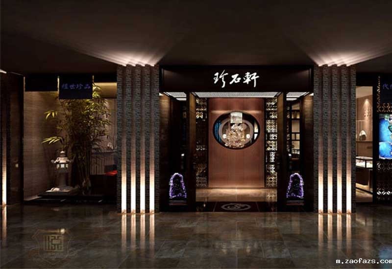 品牌珠宝店装修设计效果图