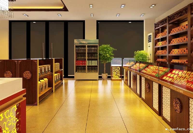 郑州烟酒超市装修设计效果图
