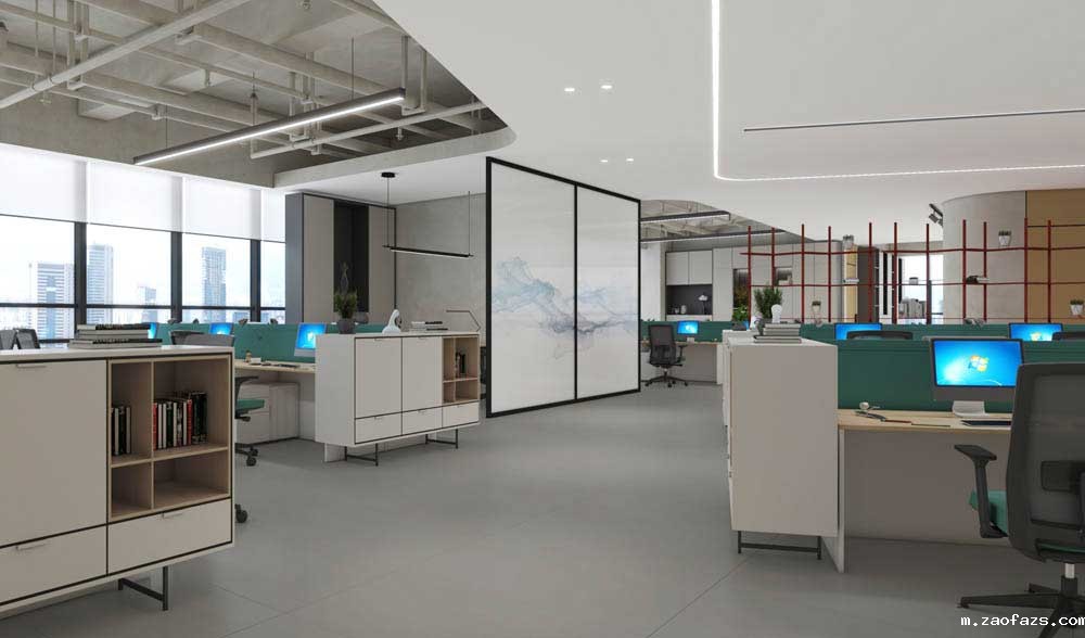 1200平米郑州办公室装修设计案例