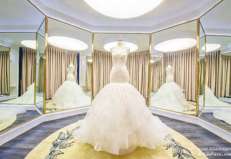 霓裳婚纱摄影店面装修效果图