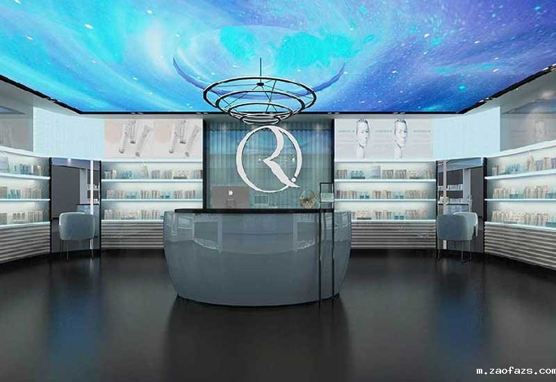 化妆品专柜装修设计效果图