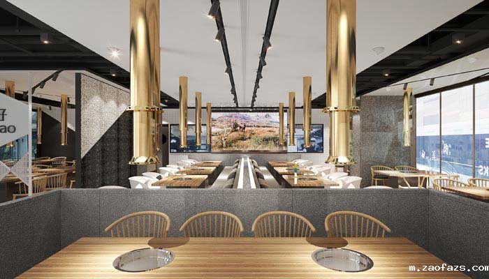 郑州烧烤餐厅装修设计效果图