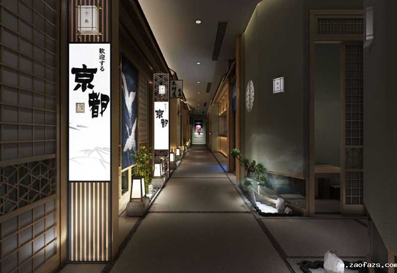 许昌450m²日料餐厅设计装修效果图