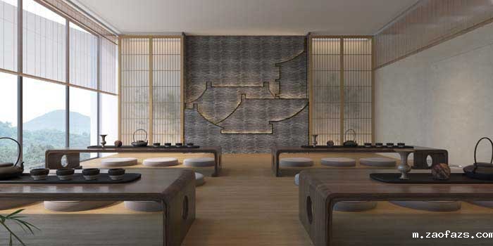 200平米洛阳茶室装修设计效果图
