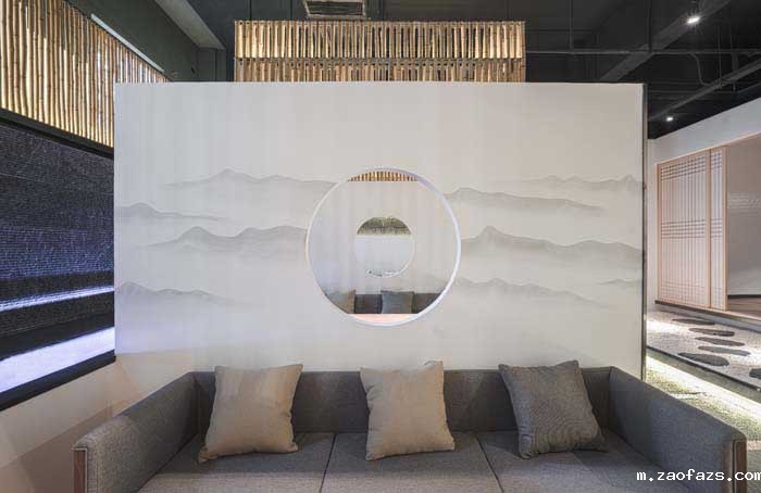 450m²郑州茶馆会所设计效果图