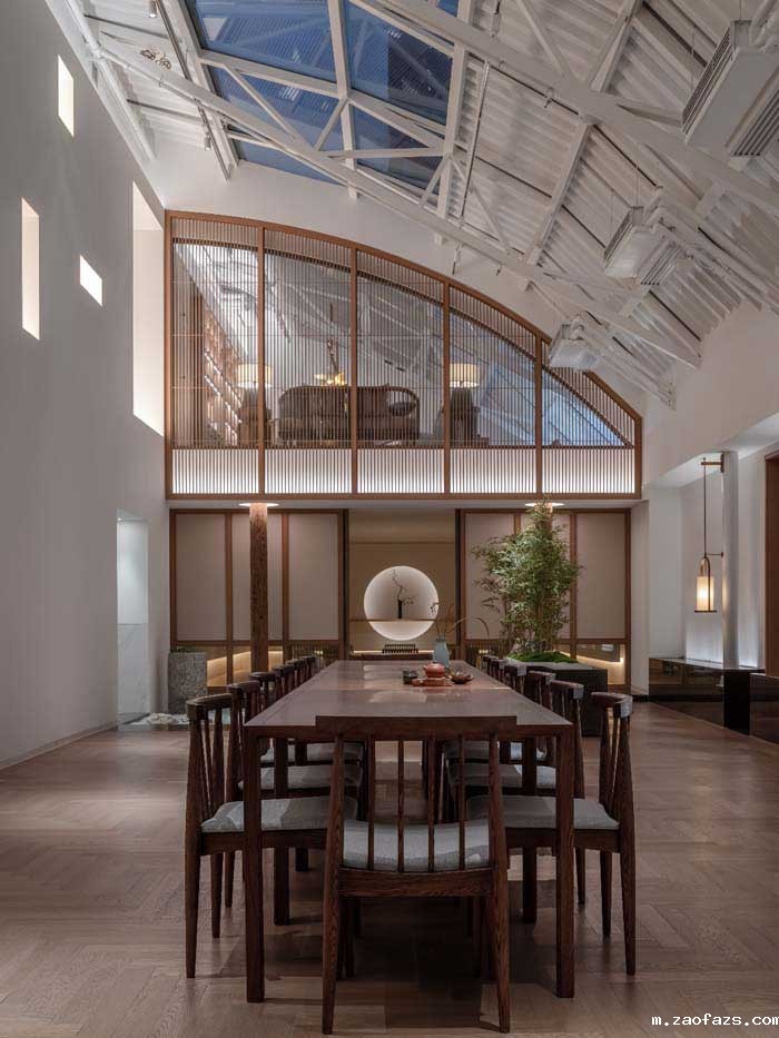 500m²茶馆空间设计效果图