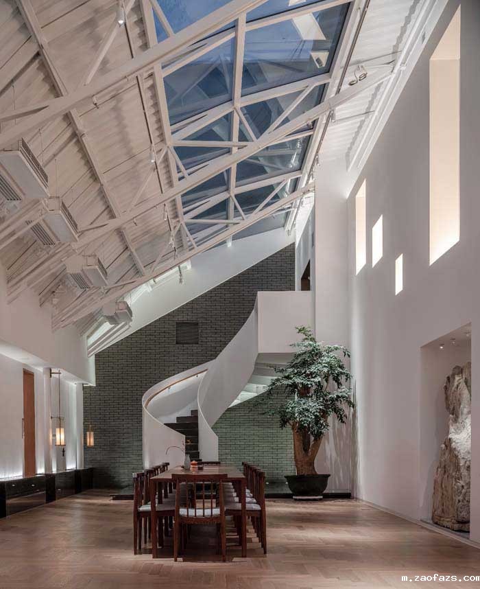 500m²茶馆空间设计效果图