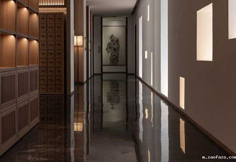 500m²茶馆空间设计效果图