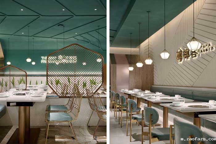 220平米郑州火锅餐厅装修设计效果图